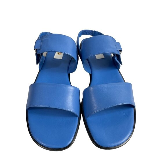 Vtg Talbots Women's Beach Blue Gazelle Sandals Sz 10M - NWB - Picture 2 of 10